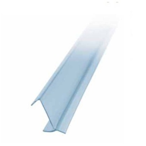 Profil PVC pentru plinta lemn 2500mm