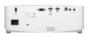 Proiector OPTOMA UHD38x, 3D, 4K UHD 3840* 2160, 4000 lumeni, 1.000.000:1, 16:9 nativ, 4:3 compatibil, dimensiune maxima imagine 300", distanta maxima de proiectie 9.9 m, lampa 4.000 ore/ 15.000 ore dynamic mode, 2* HDMI, audio out, S/PDIF, USB-A power - Img 3