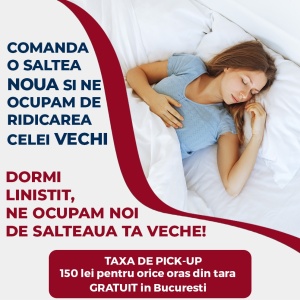 Saltea cu spuma, Nova Comfort Flex 120x200x20cm, fermitate tare, hipoalergenica, husa detasabila, Saltsib - Img 3
