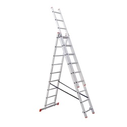 Scara din aluminiu, 3 tronsoane, 6 metri, ZLN-3216, Zilan - Img 2