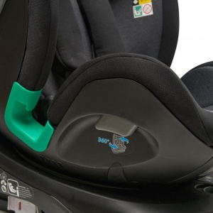 Scaun auto rotativ 360 gr,isofix,Negru, U-Grow - Img 8