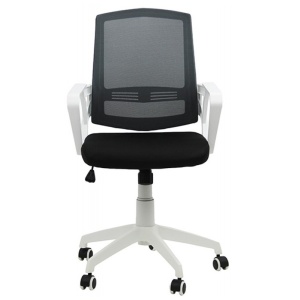 Scaun birou OFF 624, ergonomic, mesh, mecanism balans, reglabil inaltime, baza polipropilena, 90 kg, negru - Img 2
