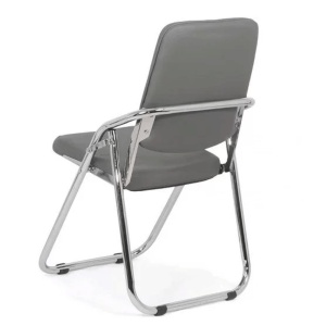 Scaun pliant metalic HRC 609, piele ecologica, fix, 110 kg - Img 2