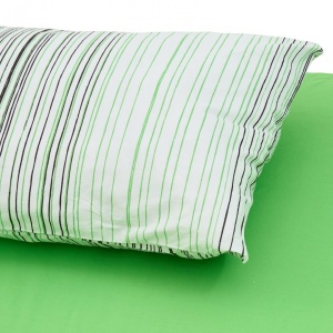 Set de pat,cearceaf cu elastic180x200,Mils - Img 5