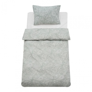 Set de pat single bumbac, 92 gsm,Paisley - Img 3