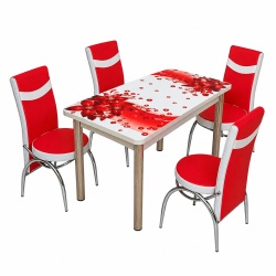 Set masa cu 4 scaune - design eleganta si functionalitate