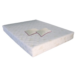 Set Saltea cu arcuri impachetate individual pe 7 zone de confort, Marte Pocket One 140x200x23cm, husa detasabila, tricot aloe vera, hipoalergenica, fermitate mediu-soft, Saltsib plus 2 perne matlasate 50x70cm, umplutura fibre de poliester, lavabile la 60