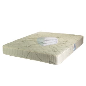 Set Saltea ortopedica, Latex Viena, 160x200x22cm, fermitate tare, cu spuma poliuretanica, latex 4 cm, sistem de aerisire perimetral, Saltex plus pilota vara microfibra, umplutura fibre de poliester, lavabila la 95 C, 180x200cm