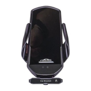 Suport auto pentru telefon, incarcare wireless, 15W, Negru, ZTS-8252, Zilan