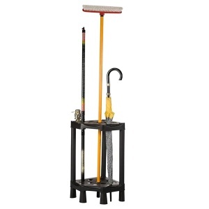 Suport universal, 2 nivele, 66.5 x 29 x 29 cm, Negru - Img 2
