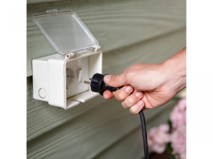 Sursa de alimentare pentru exterior Philips Hue, 40W, 240V, IP67 ,cabluelectric 1.5m, cablu 24V 0.6m, Negru - Img 3