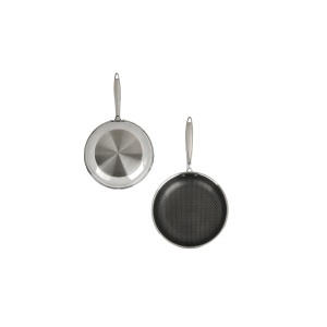 Tigaie din inox, diametru 20 cm, 3 straturi, invelis antiaderent, ZLN-9655, Zilan - Img 2