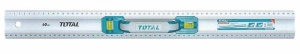 TOTAL - RIGLA DIN ALUMINIU CU BULA - 60CM