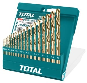 TOTAL - SET BURGHIE PENTRU METAL HSS: 19 BUC