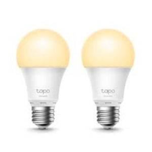 TP-Link Tapo L510E Smart bulb White 2 PACK, Yellow Wi-Fi, Dimmable, E27, Wi-Fi Protocol IEEE 802.11b/g/n, Wi-Fi Frequency 2.4 GHz Wi-Fi, 220–240 V, 50/60 Hz, 73 Ma, 806 lumens, 2,700 K, 8.7 W.