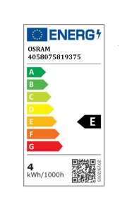3 Becuri LED Osram Base Classic B, E14, 4W (40W), 470 lm, lumina calda(2700K), semi-transparent - Img 2