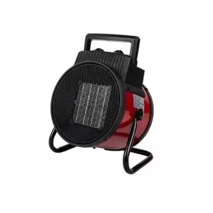 Aeroterma de podea, 2500 W, 2 trepte incalzire, termostat reglabil, KMT Style, Negru