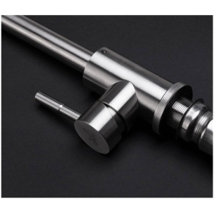 Baterie bucatarie Lebada Tip U inox 200x370mm - Img 2