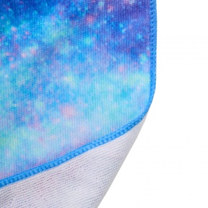 "Beach Towel with bagback 70x140 cm Galaxy Material : 100% polyester 220 GSM" - Img 3