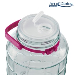 BORCAN STICLA CU CAPAC PLASTIC 5L ,ART OF DINING BY HEINNER - Img 3