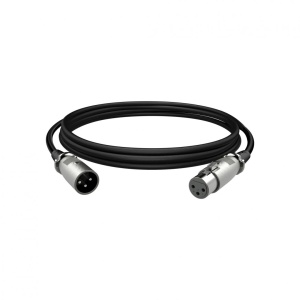 Cablu HyperX XLR, lungime 3m, T-M, diametru: 24 AWG, negru - Img 2