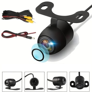 Camera mers inapoi universala, 12V, cu ghidaj parcare - Img 1