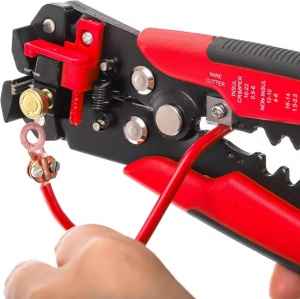 Cleste 5 in 1 pentru electricieni – dezizolare, taiere si sertizare - Img 3