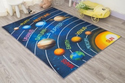 Covor cu print digital 3D 70x140 cm Planete