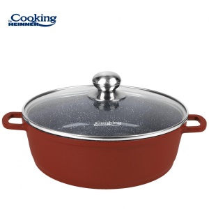 CRATITA ALUMINIU+CAPAC 36x9.5CM, 8.8L, CALABRIA, COOKING BY HEINNER - Img 1