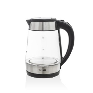 Fierbator apa, 2200W, 1.7 litri, iluminare LED, sticla, ZLN-3963, Zilan - Img 1