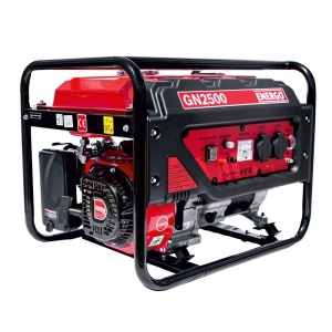 Generator portabil GN2500, rezervor 15 Litri, benzina, 2.8kW/230V, AVR, start manual, Energo - Img 1