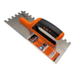 Gletiera zimtata, 280 mm, freton pieptene, inox, Kmt Tools
