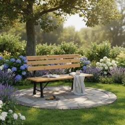 HEINNER BANCA LEMN 120*57*70CM - Img 11
