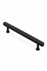Maner 3191, pentru mobilier, 128 mm, negru mat