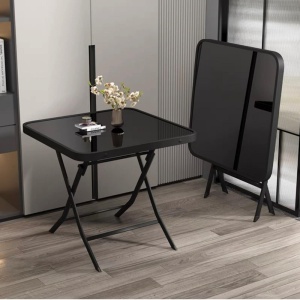 Masa plianta patrata pentru 4 persoane, 80x80 cm – Compacta si eleganta - Img 1