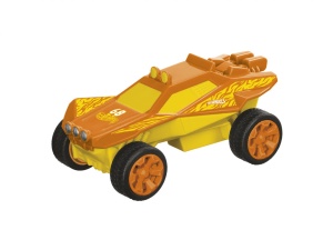 MASINA PULL&BACK, SANDIVORE, PORTOCALIU, HOT WHEELS