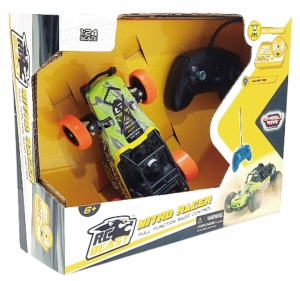 MASINUTA CU TELECOMANDA NITRO RACER, SCARA 1/24, 19CM, VERDE - Img 2