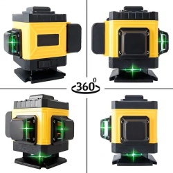 Nivela cu laser profesionala, autonivelare automata, 2 acumulatori - Img 3