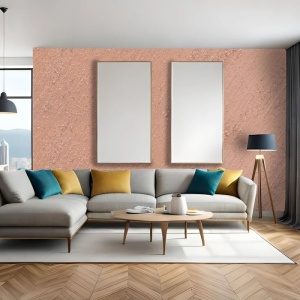 Pachet 1+1, vopsea decorativa, Coral Rose, interior, 1.8 litri, Magic Efect - Img 2