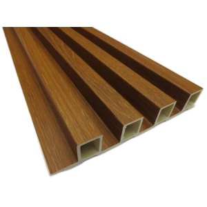 Panou riflaj decorativ din PVC nuanta Stejar Nature 270x15.9x2.6 cm