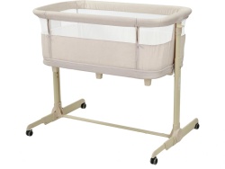 Patut 2 in 1, co-sleeper si tarc de joaca, bej, U-Grow