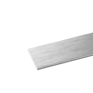 Profil platband aluminiu 20x2mm 1m aluminiu periat