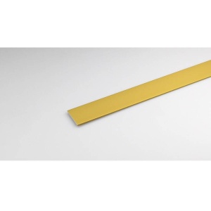 Profil platband aluminiu 20x2mm 2m auriu mat