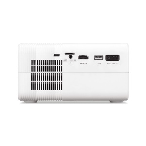 Proiector ACER AOPEN QF12, LCD, FHD 1920*1080, 5.000 lumeni (LED brightness)/ 100 ANSI, 16:9/ 4:3, 1000:1, zoom 1x, dimensiune maxima imagine 155"/ 393 cm, distanta maxima de proiectie 4.5 m, LED 30.000 ore, HDMI, MicroSD, USB (Wireless dongle, Type A), - Img 2