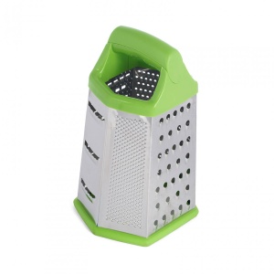 RAZATOARE 6 LATURI,14X12X23 CM, VERDE - Img 2