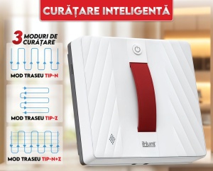 Robot autonom curatare geamuri iHunt Window 5 Supreme 4X Spray – Curatare inteligenta cu pulverizare automata - Img 2