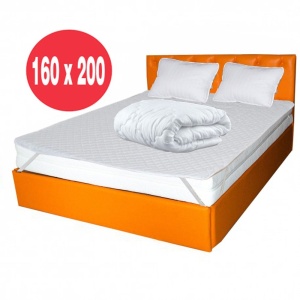 Saltea cu arcuri Ulise Standard Spring Comfort 160x200, plasa arcuri tip Bonell, plus 2 perne plus Husa hipoalergenica plus Pilota iarna microfibra 180x200 - Img 2