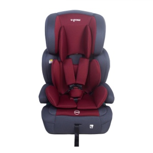 Scaun auto/inaltator 76-150CM(15M-12Y), R129, isofix, rosu, U-Grow - Img 1