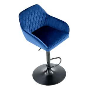 Scaun de bar HM H103 Albastru - Img 3