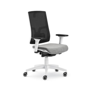 Scaun ergonomic Pure Alb Mesh PDH